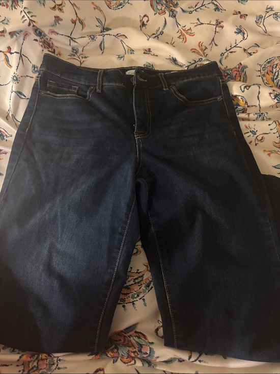 Jessica Simpson Denim - Jessica Simpson Dark Blue Skinny Jeans